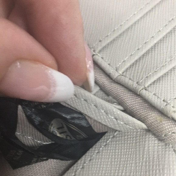 Fossil tri fold wallet in aqua - Picture 6 of 8